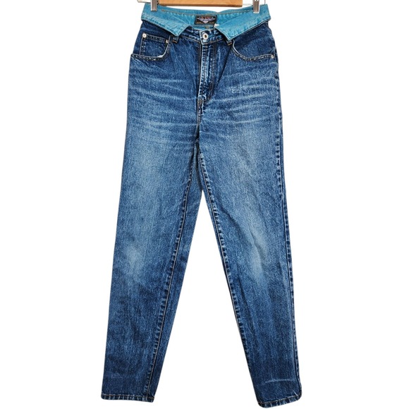 No Exit Denim - Vintage 80s WENT No Exit Jeans Size 4 Women Medium Stonewash High Waist Tapered